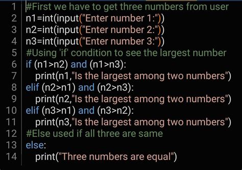 Find Largest Among Three Numbers In C Program Pro Coding Mobile Legends
