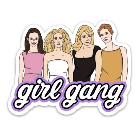 girl gang sticker brittany paige