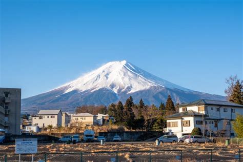 View Of Mount Fuji Commonly Called Fuji San In Japanese Mount Fuji S