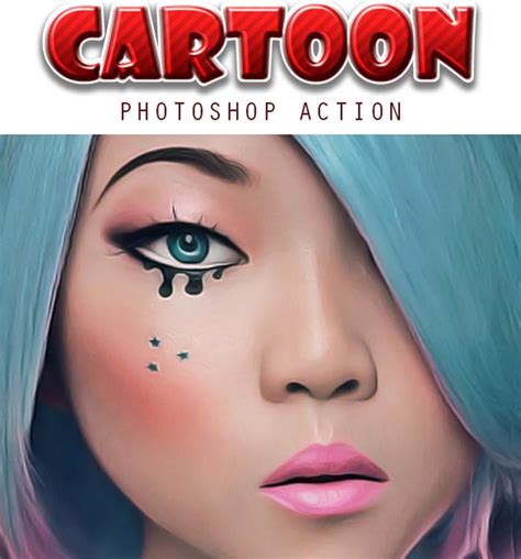 Cartoon Art Photoshop Action Free Download 38 Best Cartoon Photoshop