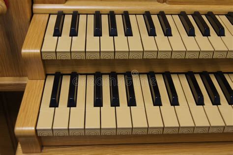 Pipe Organ Keys Instrument Piano Stock Photo Image Of Concert Keys