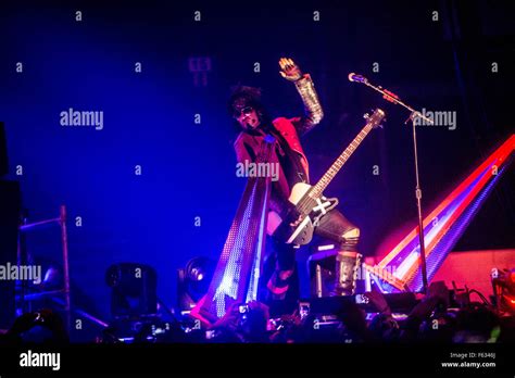 Milan Italy 10th Nov 2015 Motley Crue Performing Live For The Last