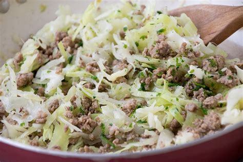 Bayrisch Kraut mit Hackfleisch Rezept