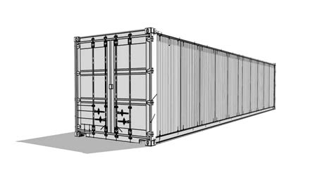 √ 40ft Shipping Container Blueprints Alumn Photograph