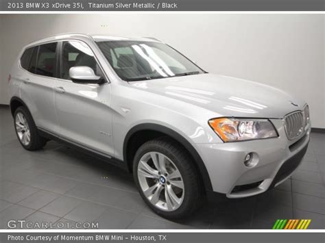 However while the old engine made 211. Titanium Silver Metallic - 2013 BMW X3 xDrive 35i - Black Interior | GTCarLot.com - Vehicle ...