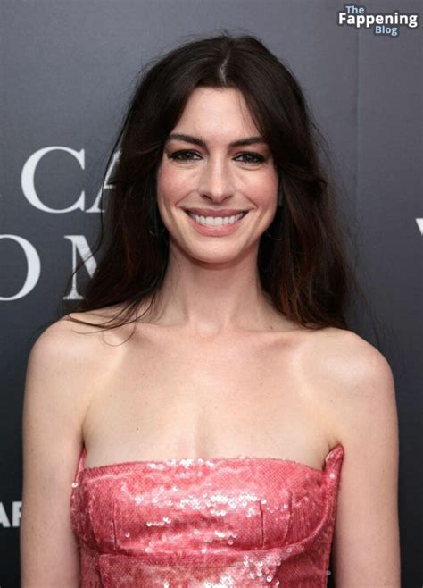 Anne Hathaway Stuns At The “she Came To Me” Special Screening In Nyc 60 Photos Thefappening