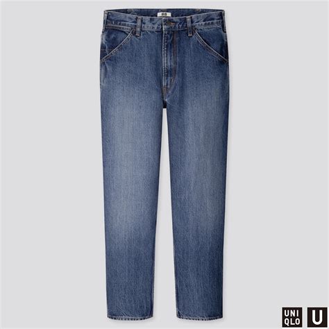 Men U Wide Fit Tapered Jeans Uniqlo Us