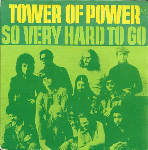 Tower Of Power So Very Hard To Go Clean Slate 1973 Vinyl Discogs