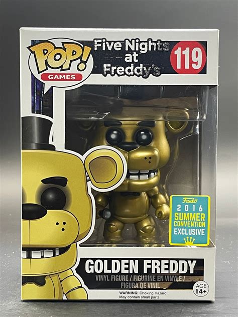 Funko Five Nights At Freddys Fnaf Golden Freddy Plush Grepsacl