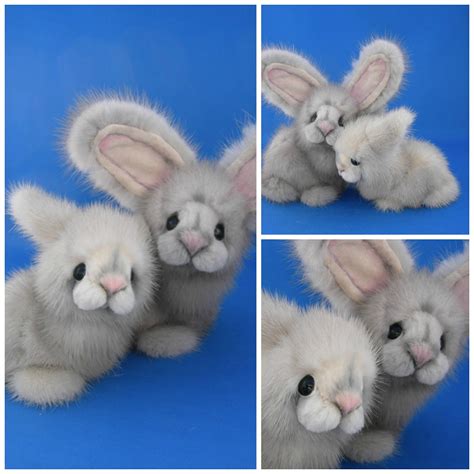 Designed By Kathy Myers Baby Gray Bunny