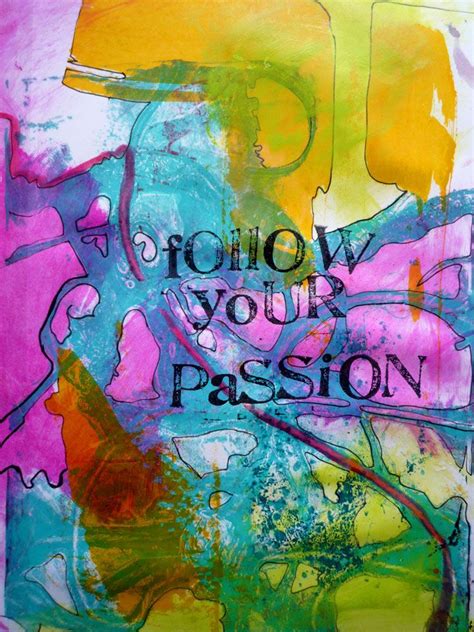 Uk Follow Your Passion Journal Page Marie Allen