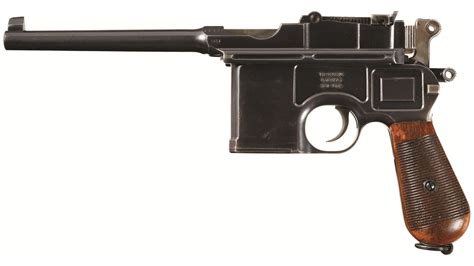 Von Lengerke And Detmold Mauser 1896 Broomhandle Pistol Rock Island Auction