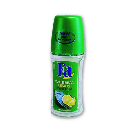 Buy Fa Roll On Deodorant Caribbean Lemon Exotic Fresh Skin Friendly