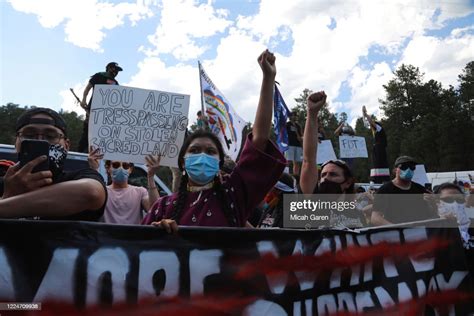Native American Protesters And Supporters Gather At The Black Hills News Photo Getty Images