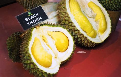 Peter lai, the largest distributor of durian in penang, is. Follow Me To Eat La - Malaysian Food Blog: BLACK THORN ...