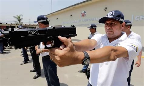Aprueban Proyecto De Ley Que Permite Al Personal De Serenazgo Distrital A Usar Armas No Letales