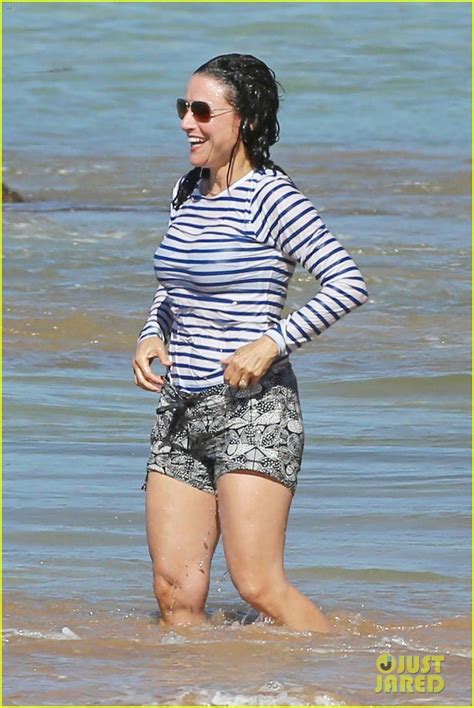 Julia Louis Dreyfus Shows Off Great Beach Body At Photo Bikini Julia Louis