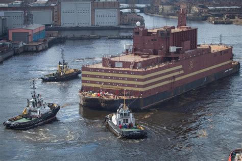 Russias Akademik Lomonosov Joins The Fleet Of Floating Nuclear Power