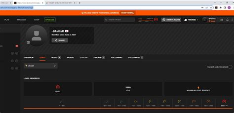 Selling Faceit Level 10 2350 Elo With 9800 Points High 171 Kd