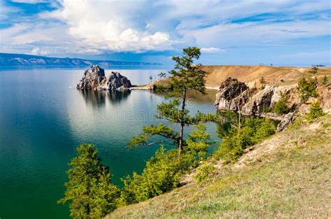 Lake Baikal Summer Day Stock Photo Image Of Outdoor 64254276