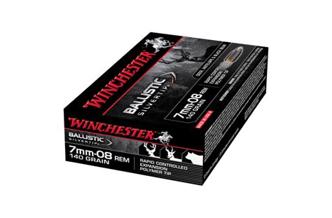 Winchester Supreme 7mm 08rem 140 Gr Ballistic Silver Tip 20 Pack