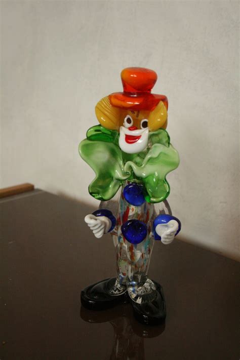 Vintage Murano Glass Clown