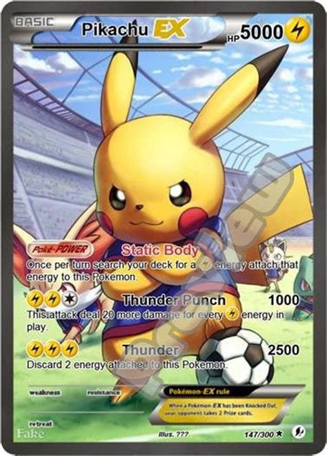 Pikachu Gx Gmax Vmax Gigantamax Ex Pokemon Card Etsy Cool Pokemon
