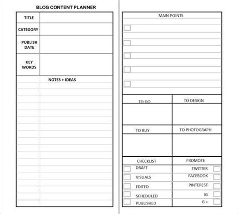 Franklin Covey Daily Planner Template Unique Blog Planner Personal Size