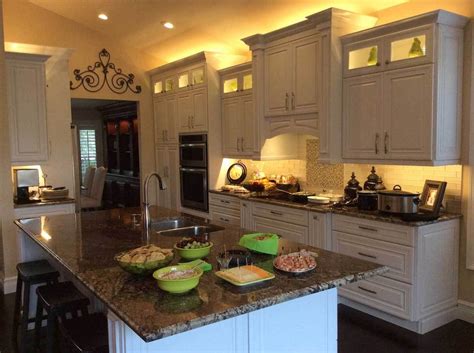 Why you need undercabinet lighting. Kitchen Counter Lighting Upper Cabinet Above Cabinet Under ...