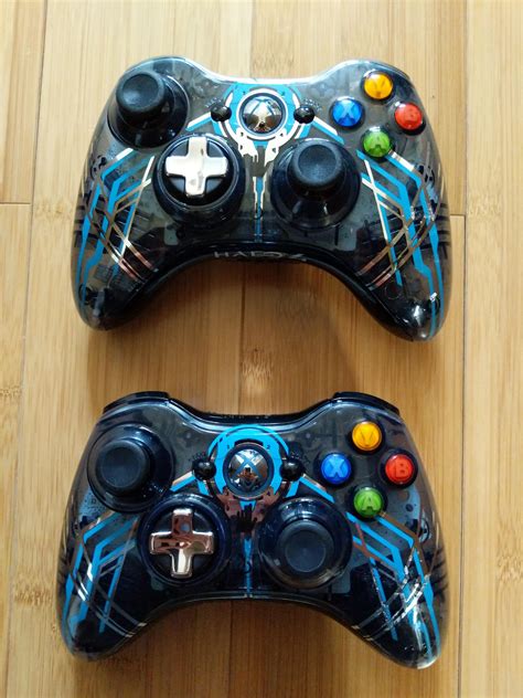 Picked Up A Pair Of Halo 4 Limited Edition Xbox 360 Controllers For A