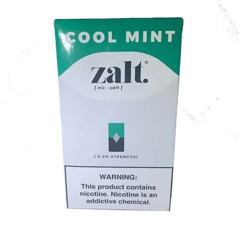 Juul pods (also known as juul pods) are cartridge refills for the juul starter kit. Cool Mint Zalt Pods 5% | Juul Compatible Pods | Vape Crypto