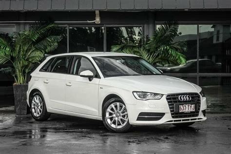 2014 Audi A3 8v Attraction Sportback S Tronic White 7 Speed Sports