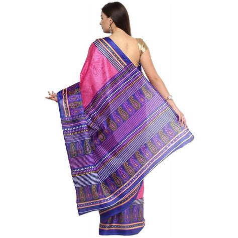 通常便なら送料無料 インド民族衣装 サリーの生地 シルク100％ 銀糸の織柄 ビンテージ br