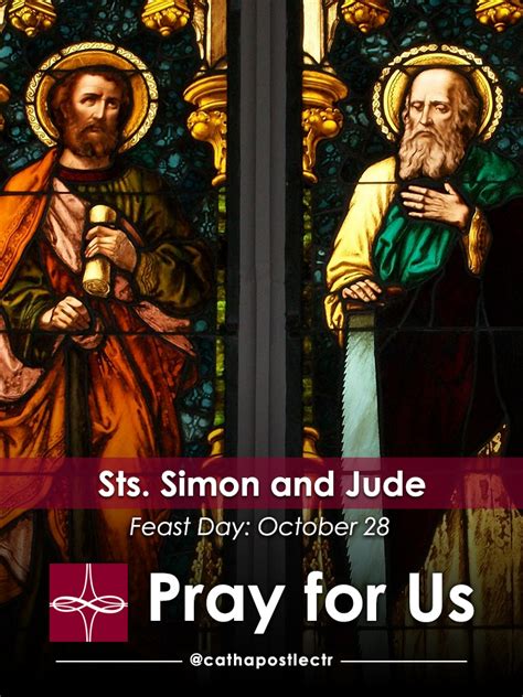 Sts Simon And Jude — Catholic Apostolate Center Feast Days