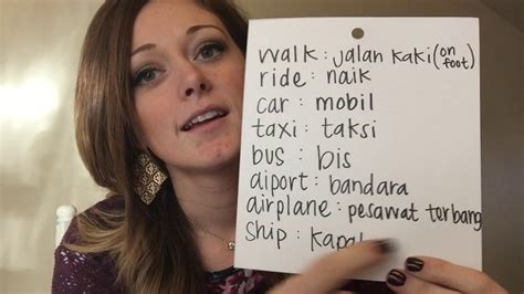 Learn To Speak Indonesian 101 Part 3 Youtube