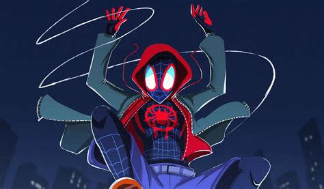 Spider Man Into The Spider Verse 2018 Fanart Wallpaper Hd Movies 4k