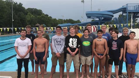 Holt High School Boys Swim And Dive Team Youtube