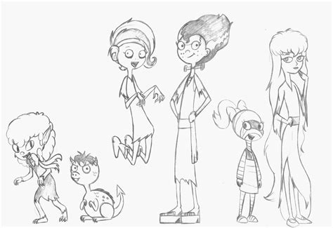 Ghoul School In Phineas And Ferb Style By Elfranco On Deviantart