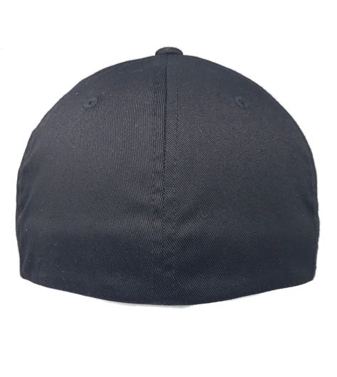 Big Size 4xl Black Flexfit® Cap For Big Heads
