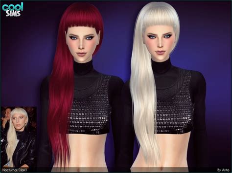 Sims 4 Ccs The Best Hair By Alesso
