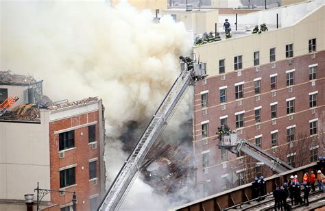Explosion Causes Buildings To Collapse In Harlem Photos Image 261