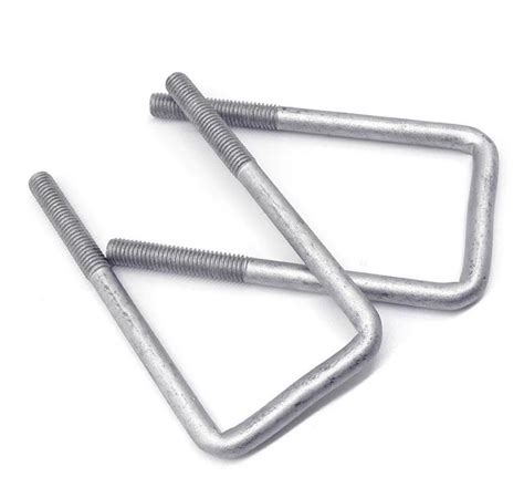 Hot Dip Galvanized U Bolts With Nuts Square Bend Type U Type China