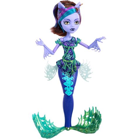The characters of monster high are generally represented as the children of classic movie monsters like dracula, the mummy, the wolfman, the creature from the black lagoon and many others. Monster High Great Scarrier Reef Glowsome Ghoulfish ...