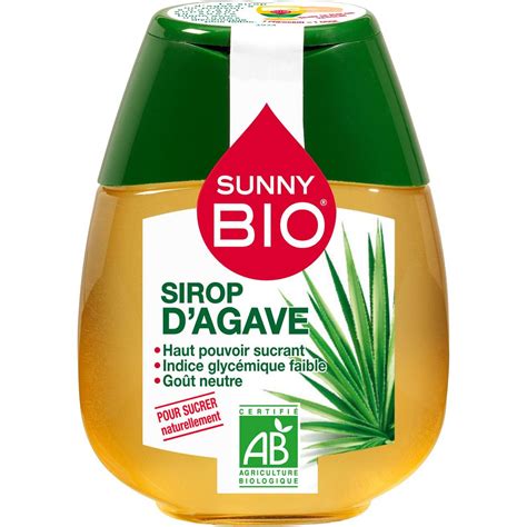 SUNNY BIO Sunny Bio Sirop D Agave 250g Pas Cher Auchan Fr