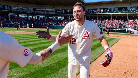 The arkansas razorbacks have one of the most storied athletic programs in the country winning numerous national championships across 19 varsity athletic teams. Arkansas Slotted Seventh by D1 Baseball | Arkansas Razorbacks