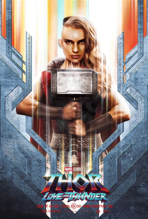 Thor Love And Thunder Character Poster Darkdesign Posterspy