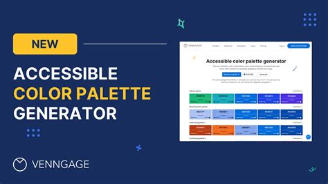 NEW Accessible Color Palette Generator 100 FREE Venngage YouTube