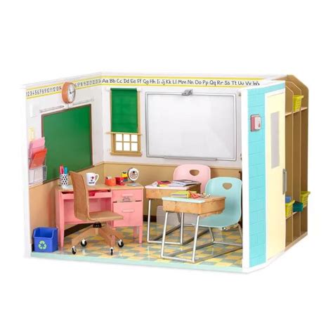 Our Generation Awesome Academy School Room For 18 In Dolls Our