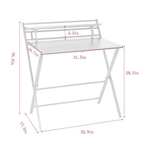 2 Style Folding Desk For Small Space Home Corner Desks Simple Computer