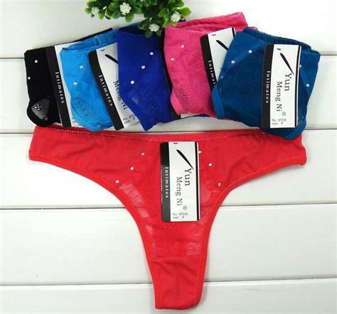 Free Shipping Women S Thong Briefs Sexy Fashion Low Waist Lace Panties